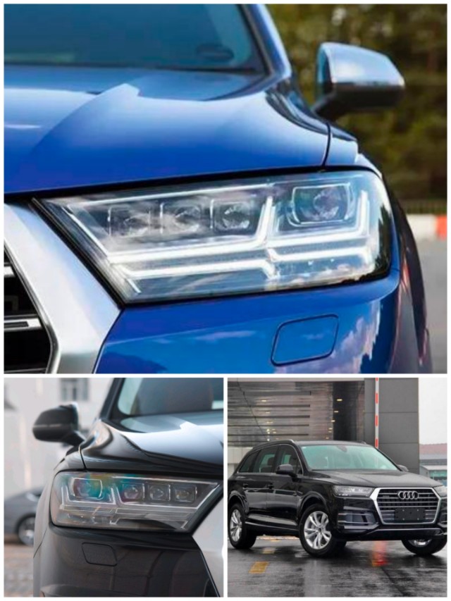 灯厂奥迪车灯最亮的一款,奥迪车灯高清大图