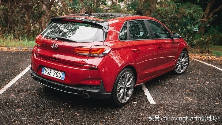 新款现代i30n路试谍照曝光,现代i30n三厢版