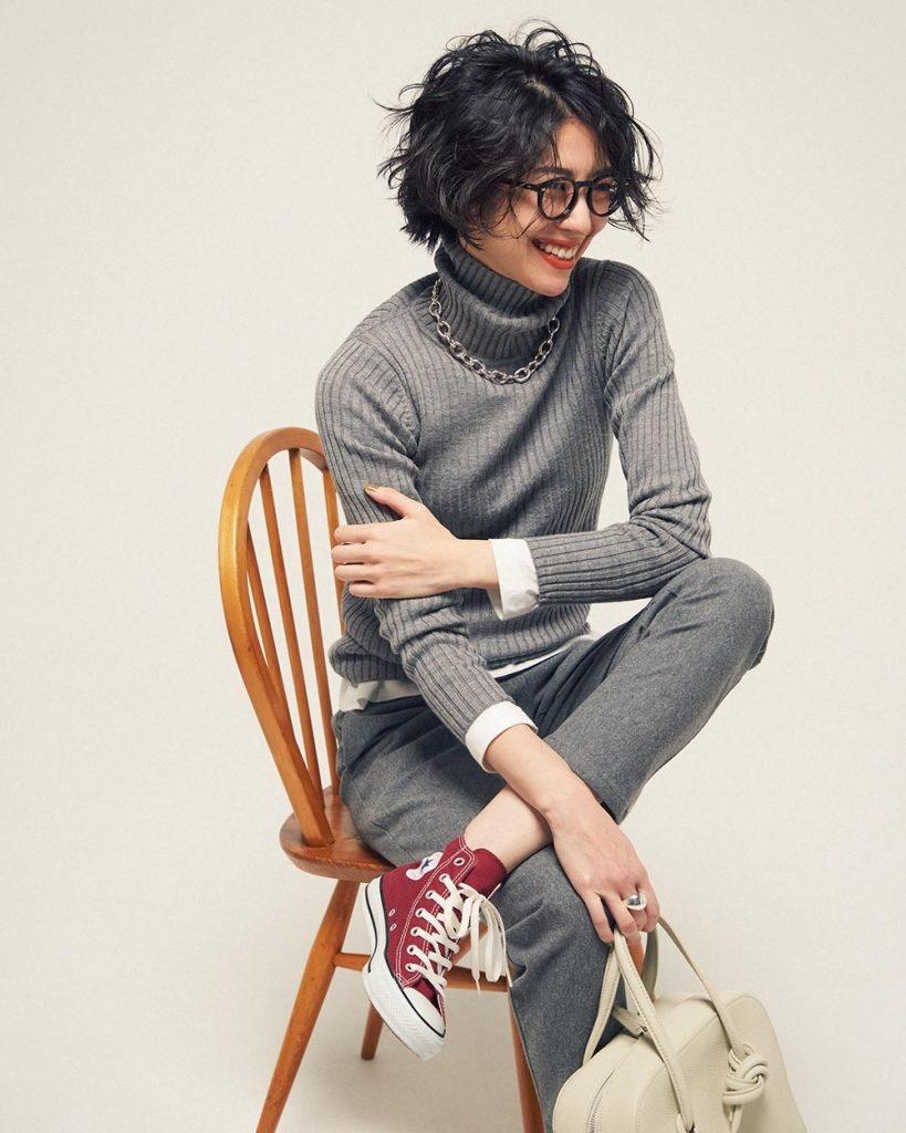 这些毛衣单穿打底都好看,长款打底毛衣怎么穿搭最好看