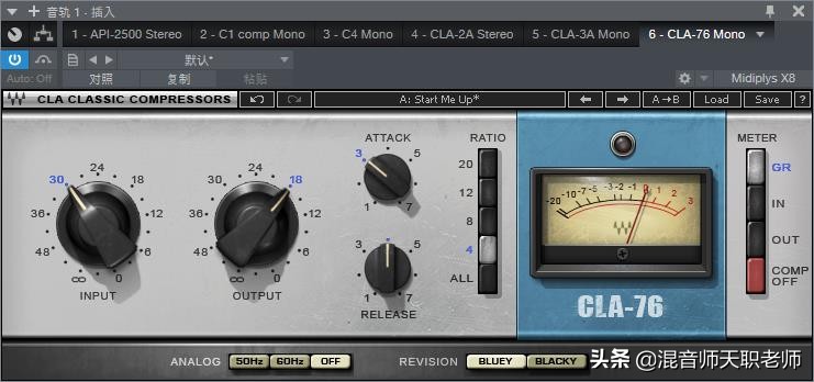 waves压缩器调节技巧,waves混音压缩器推荐