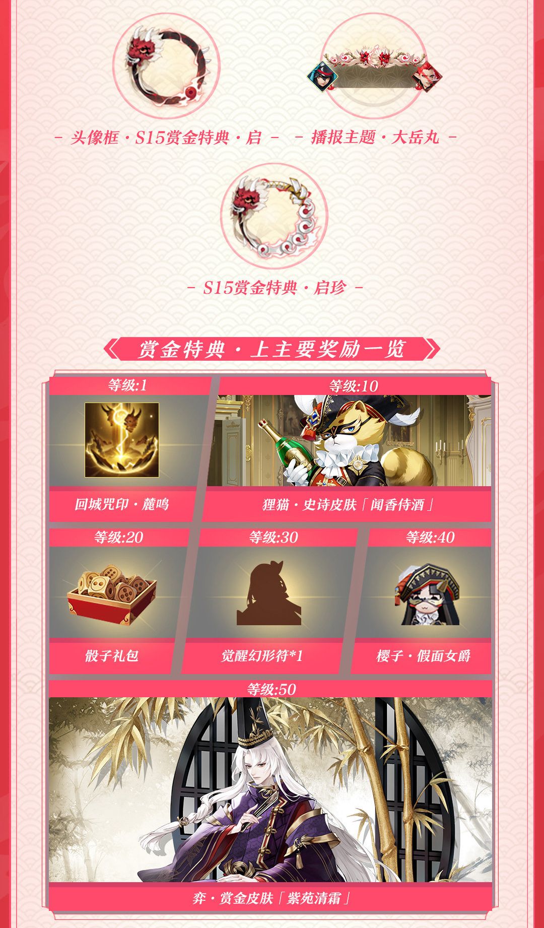 决战平安京s15赛季增强和削弱英雄,决战平安京s15什么时候开始