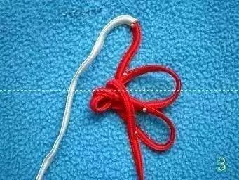 单绳串珠间隔打结方法教程,单绳串珠打结的方法