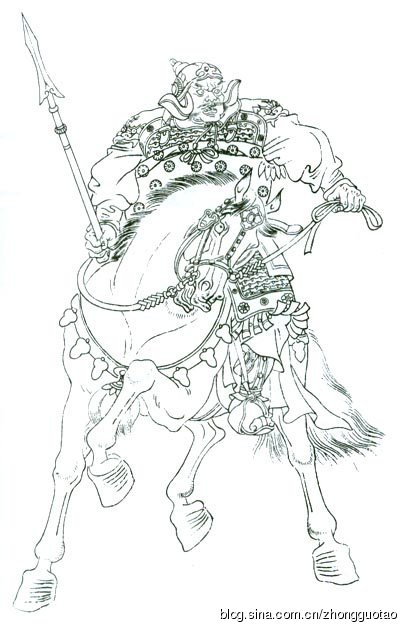 牛牧野水浒扑克,牛牧野水浒人物