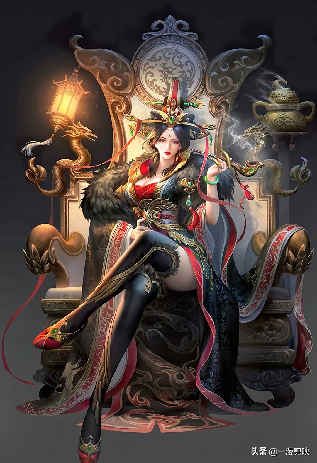 国漫崛起-古风美少女图片鉴赏之《威凛王风》