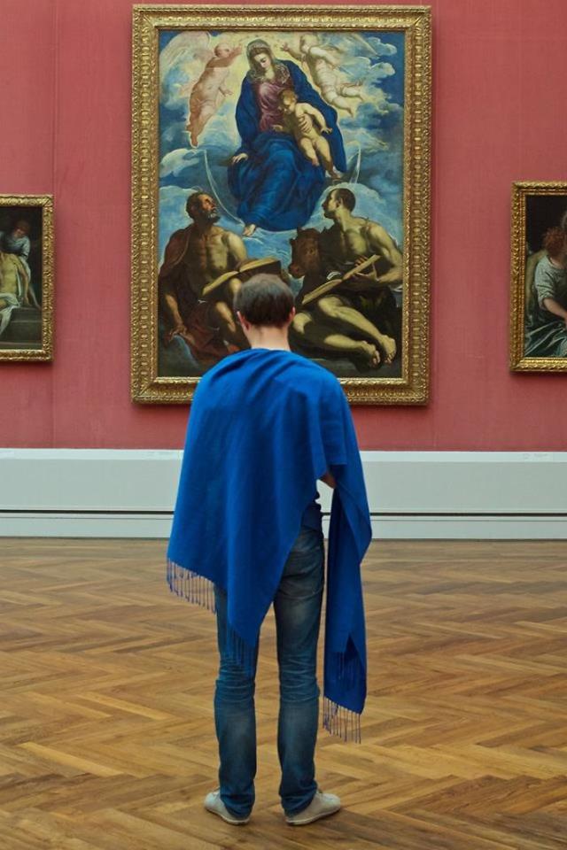 与名画撞脸在博物馆发现前世,一不小心和世界名画撞衫