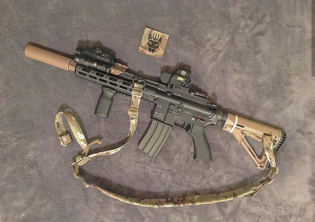 美军hk416和mk18,美军为什么喜欢用hk416