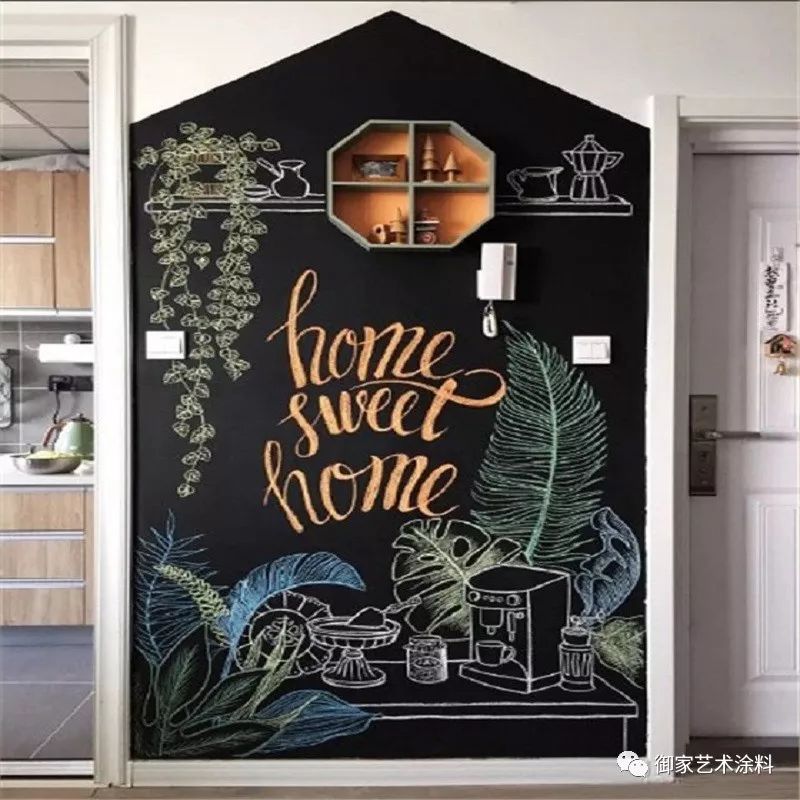 黑板墙乳胶漆,刷墙黑板漆
