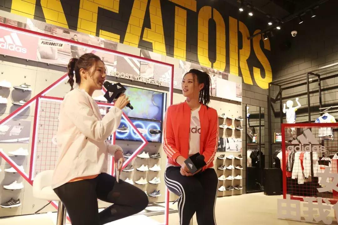 排球女神惠若琪空降恒隆，阿迪达斯这场「女神派对」燃爆了！