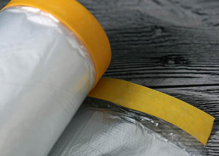 喷涂防尘遮蔽膜,装修家用防灰尘塑料防尘膜加厚