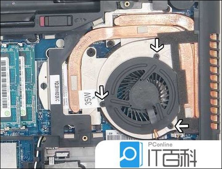 笔记本散热风扇怎么拆解,笔记本散热风扇拆解教程