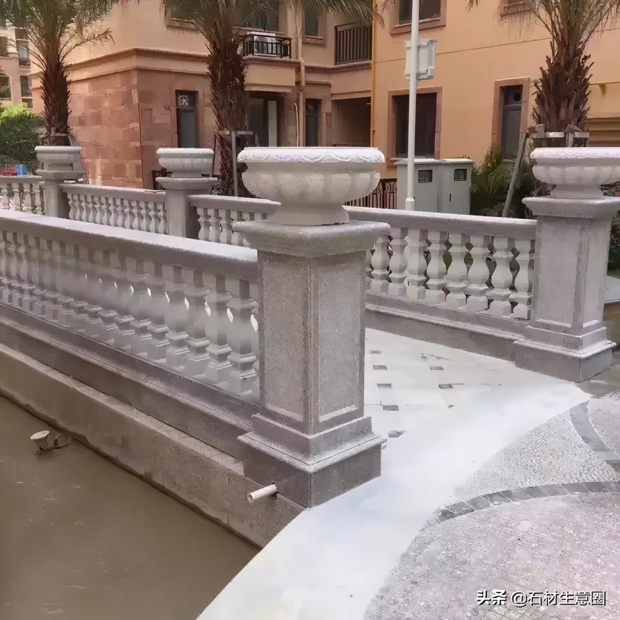 石材栏杆高档,天然石材栏杆样式