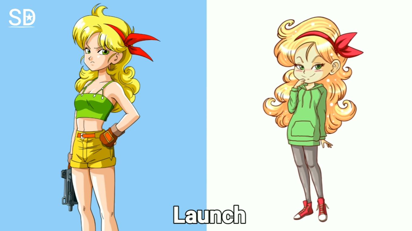 龙珠人物成年、童年对比图：萌娃悟空和悟饭！反派团个个是沙雕