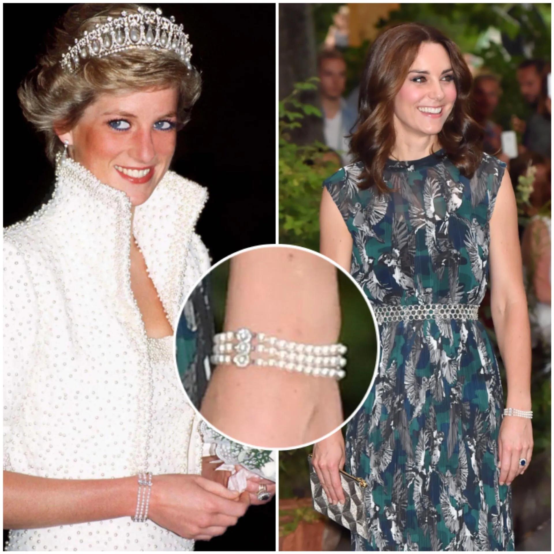 珍珠手链才不是老太太专属,跟着戴安娜王妃,挑对款式做优雅lady