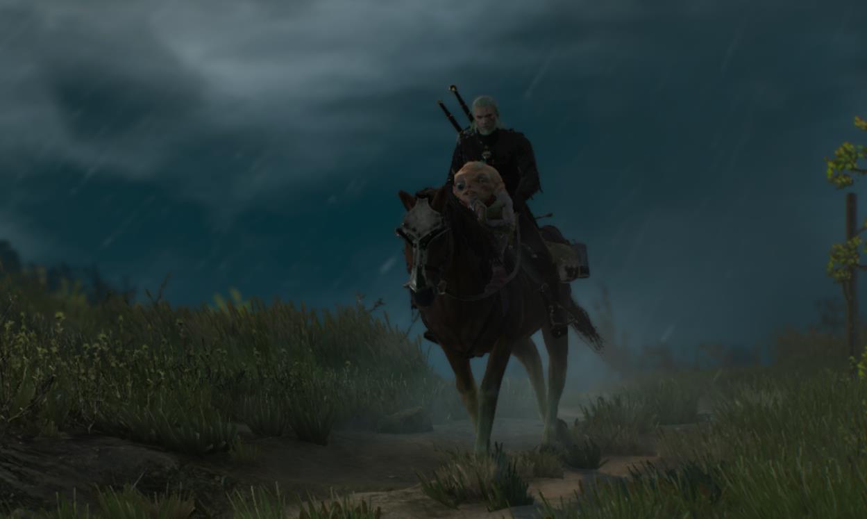 巫师三女角色新旧形象对比,巫师3林中女巫选择