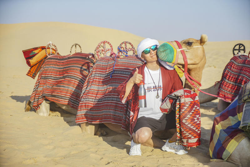 沙漠浪漫之旅迪拜,从天空进入海底