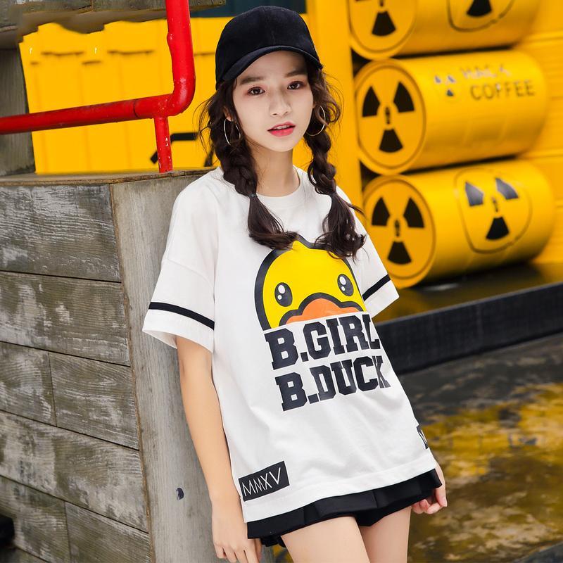 洋气减龄时髦t恤卡通,卡通减龄可爱t恤