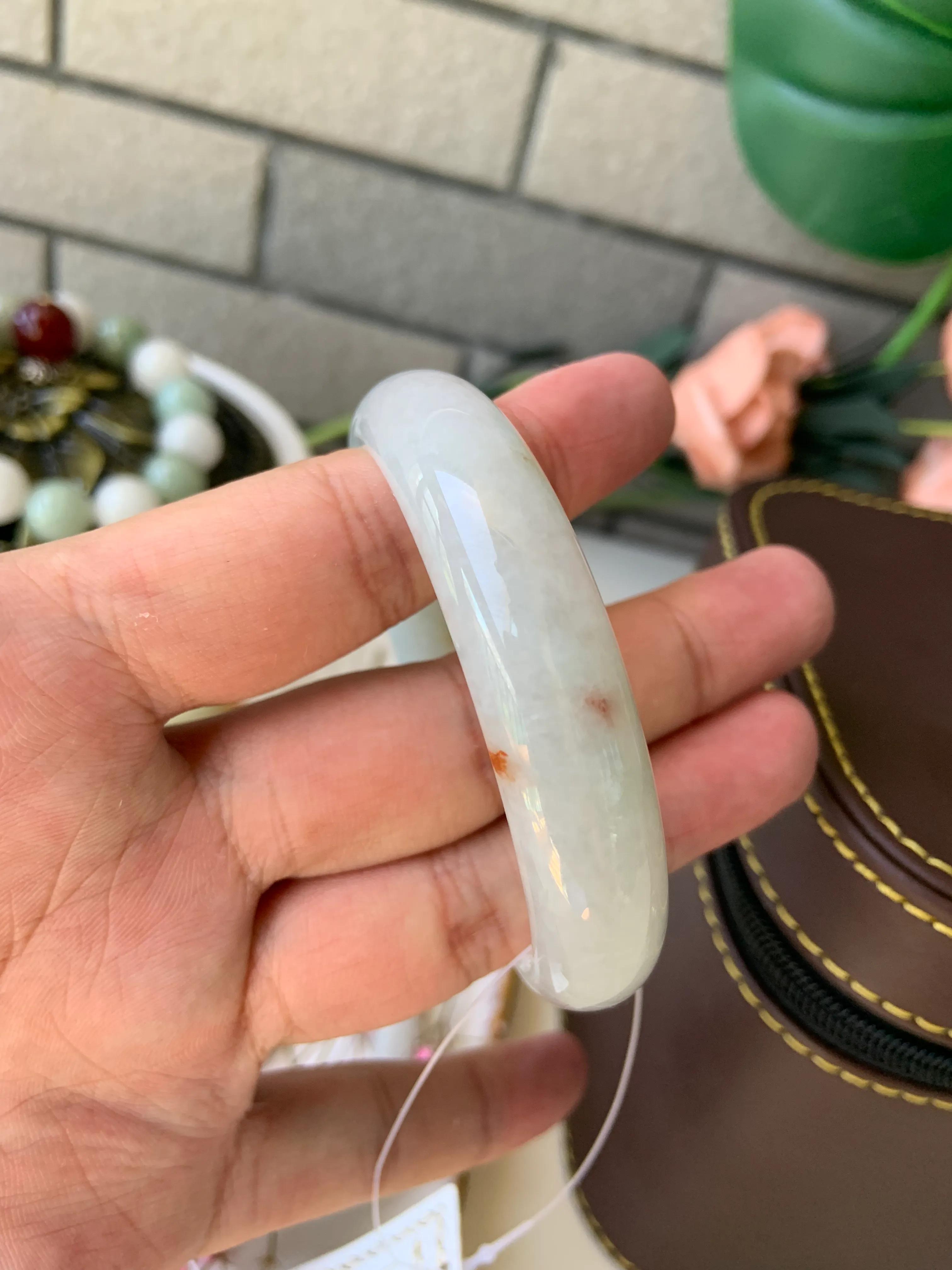 缅甸天然翡翠a货黄加绿手镯,缅甸翡翠手镯a级真品带黄翡