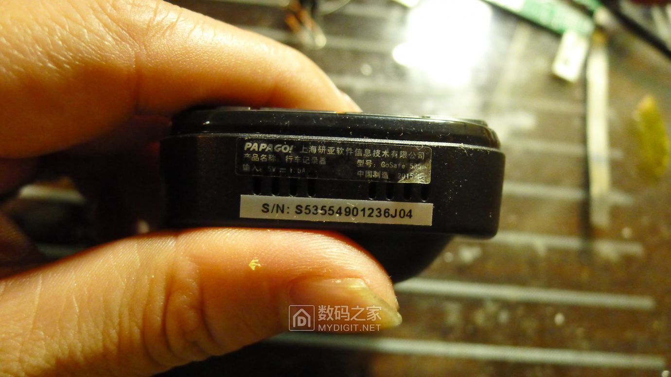 PAPAGO！GoSafe535行车记录仪拆解+电源接反故障维修