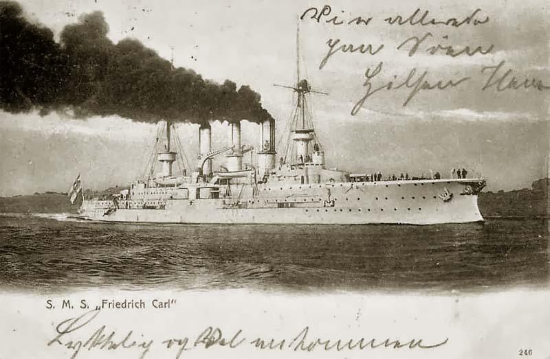 德国装甲巡洋舰发展史,德国二等装甲巡洋舰