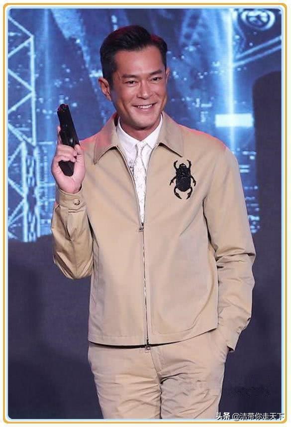 古天乐刘德华年轻的颜值,古天乐刘德华同框好帅