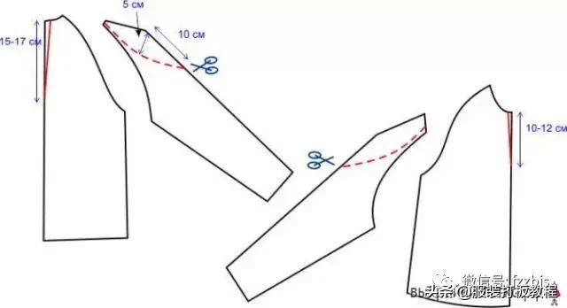 服装制版常用尺寸整理,服装衬衫打版制版图