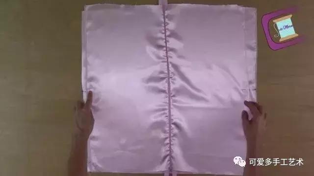 手工制作抱枕教程用针线勾,旧衣服自制抱枕不用针线了