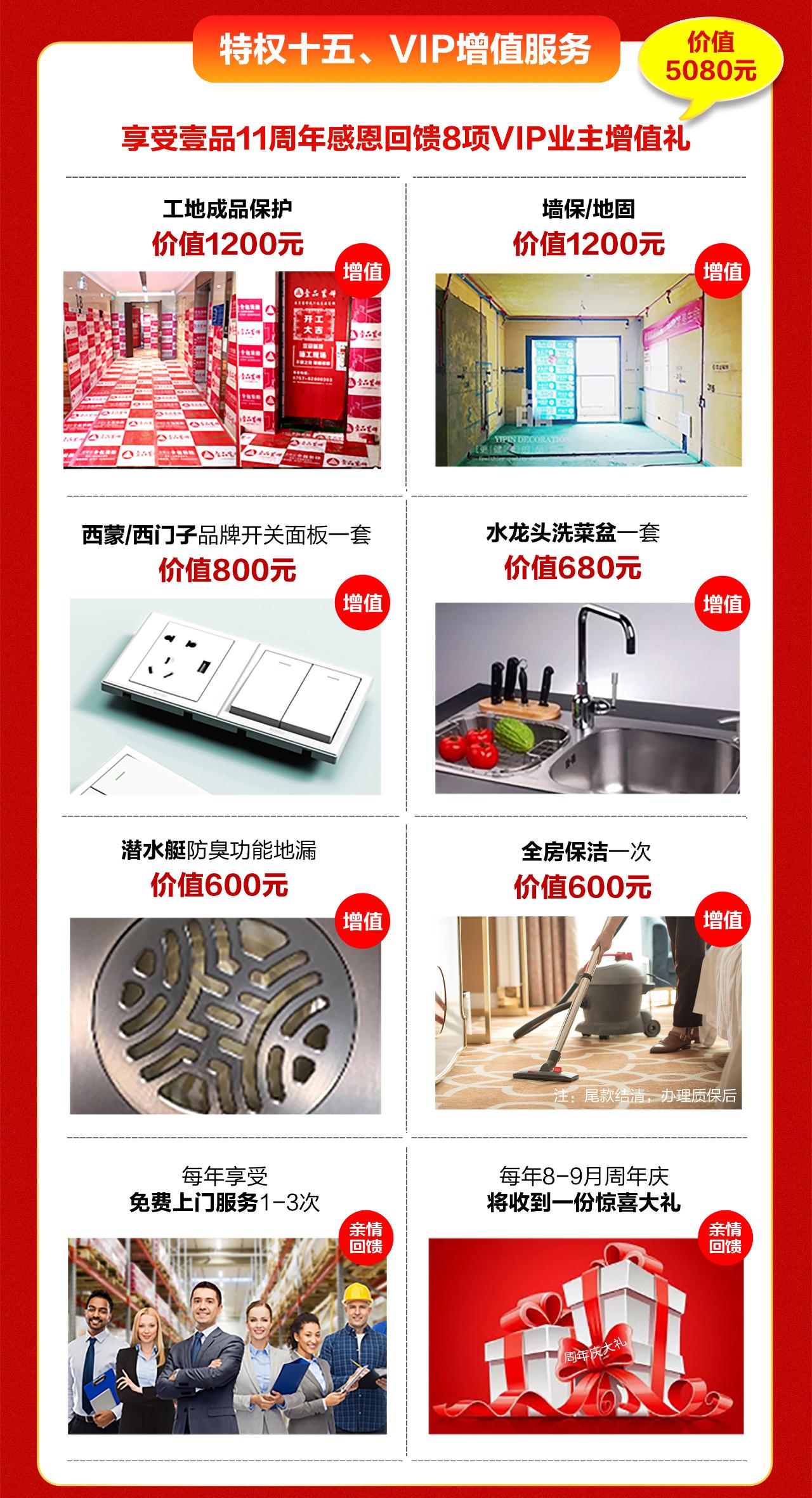 壹品装饰送的东西,壹品装饰699套餐