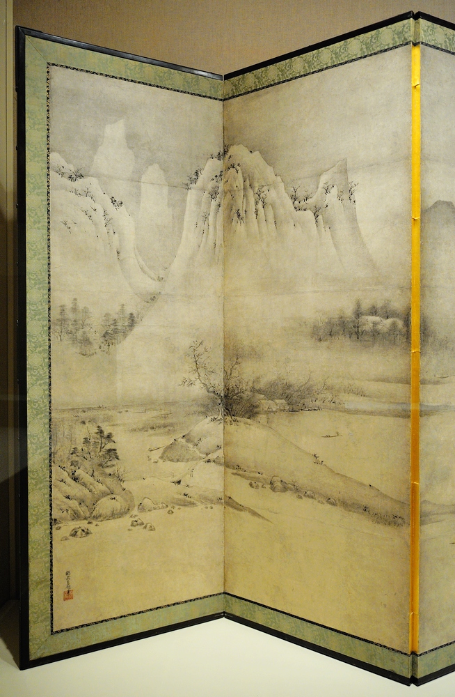 日本画家浮世绘一帆风顺风景画,日本画家张大千