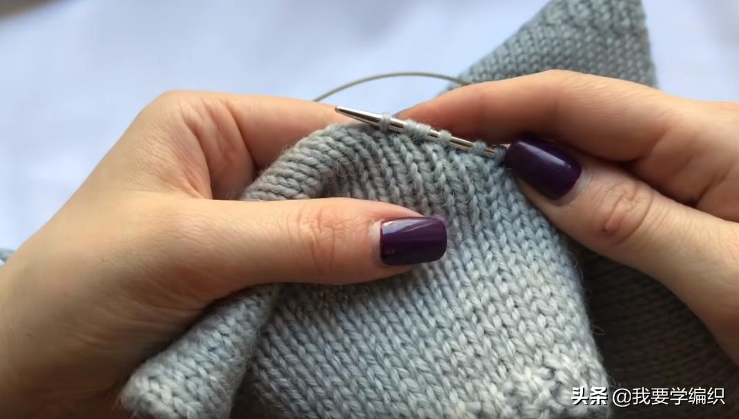 v领挑边怎么织,织毛衣织螺纹哪一个好看