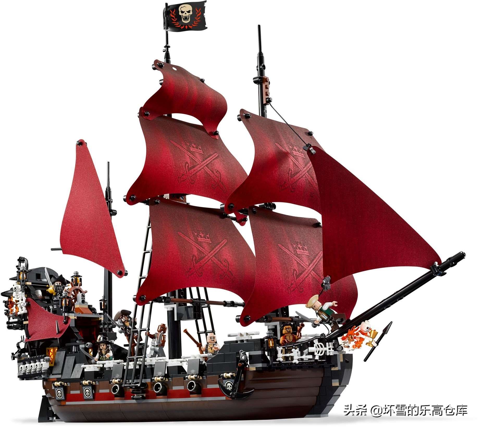 乐高海盗新版,乐高海盗船盘点