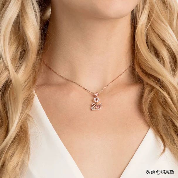 黑转粉系列,施华洛世奇粉钻天鹅专柜