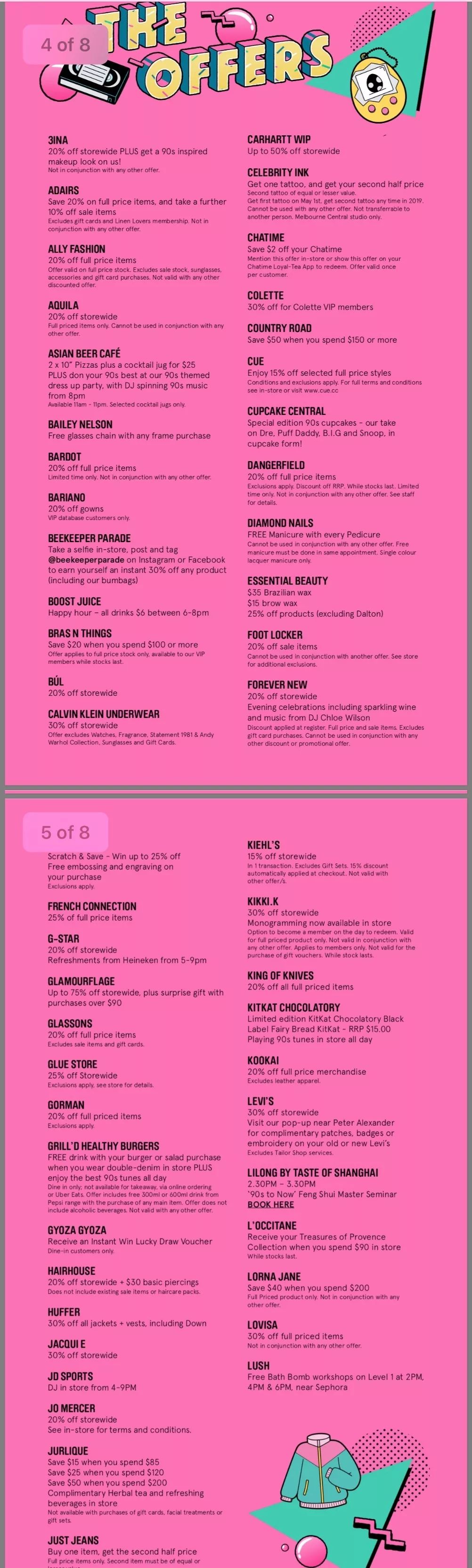 就在今天！！！CBD九大商场，上千个折扣offer低至65折！