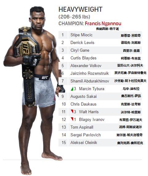 雏量级ufc奥马利排名,男子雏量级ufc排名