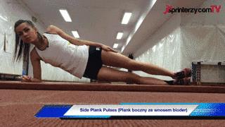 怎样做平板支撑运动视频,平板支撑有效瘦全身的运动