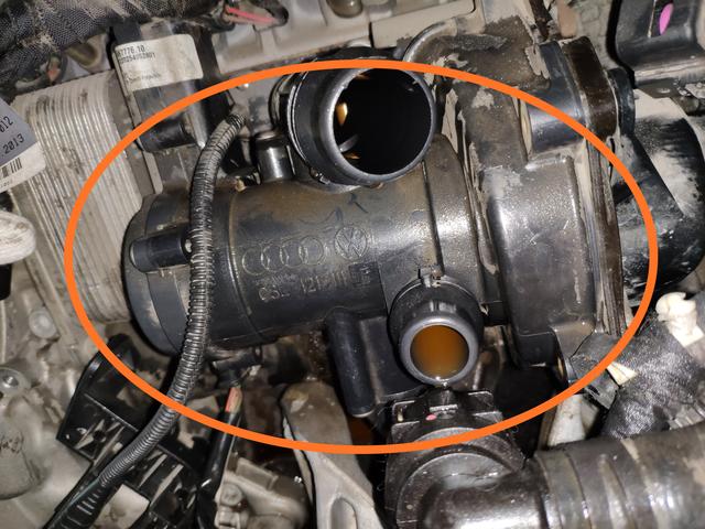 奥迪a5漏防冻液维修费用,奥迪a5水泵拆装视频