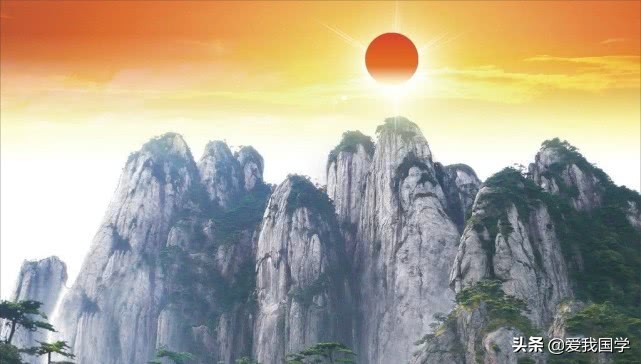 形容太阳从海平面升起的诗句,描写冬天早晨太阳出来了的诗句