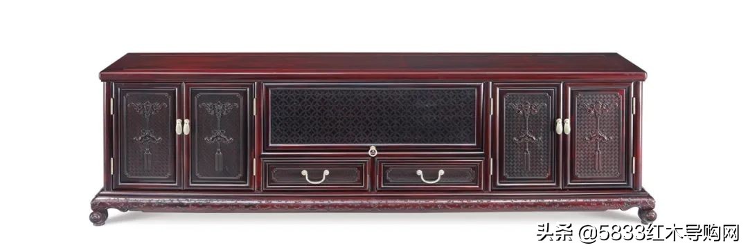 济南中式红木电视柜,红木中式电视柜效果图大全