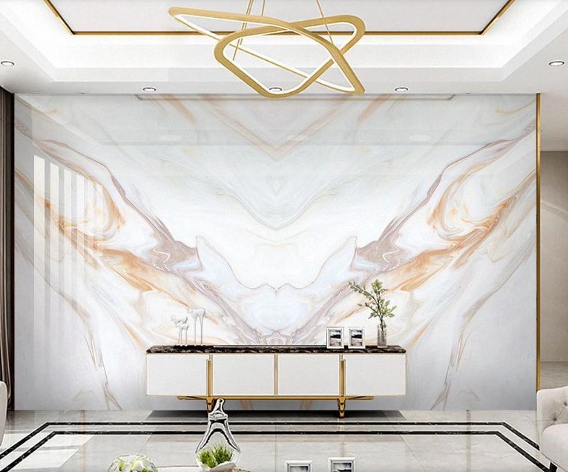 电视背景墙是贴石材还是瓷砖呢,现在最流行的瓷砖电视背景墙