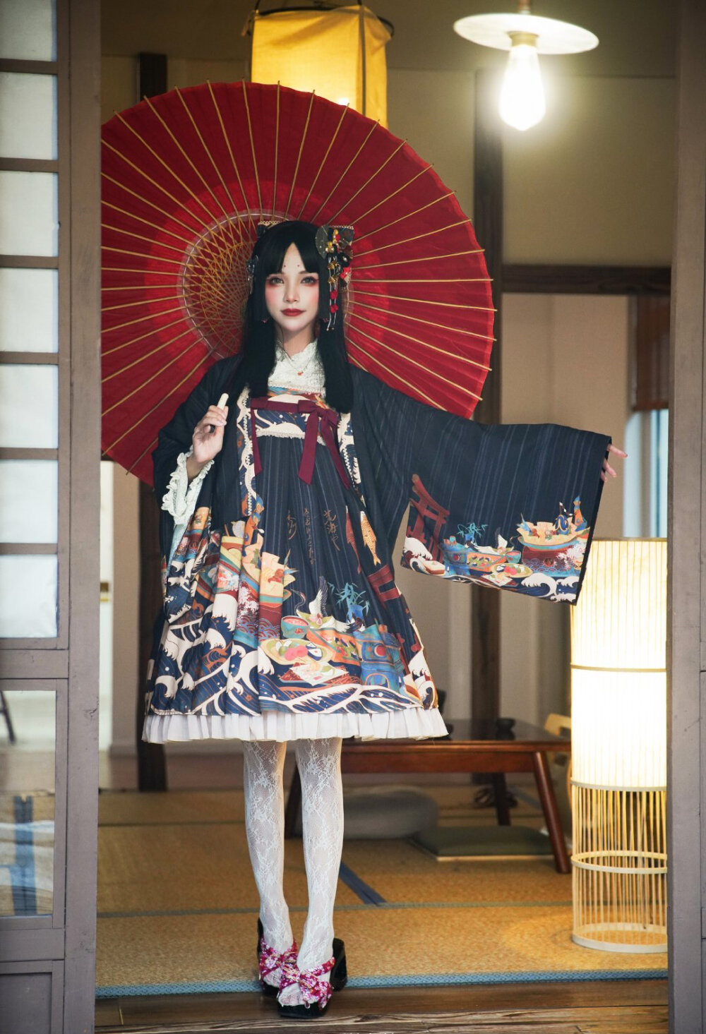 梅露露的洛丽塔鞋,秋季搭配洛丽塔鞋