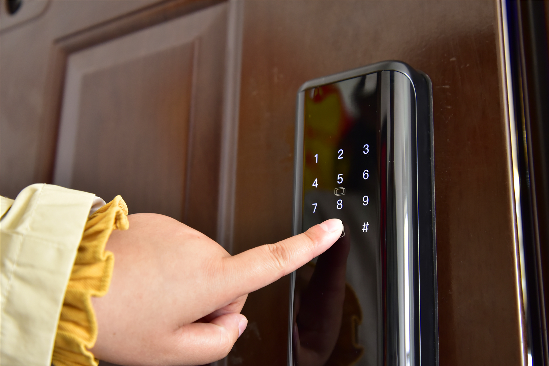 方正智能锁怎么添加指纹,方正指纹锁