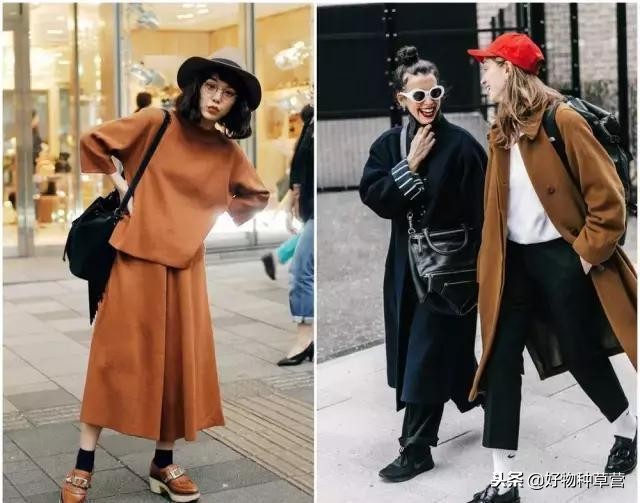 刘雯工装裤休闲穿搭,冬季不露腿穿搭显瘦