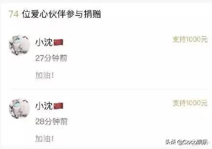 沈月捐钱,沈月为疫情捐了多少钱