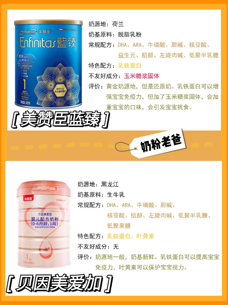 公认最好的1段奶粉推荐,便宜又好的奶粉推荐1段