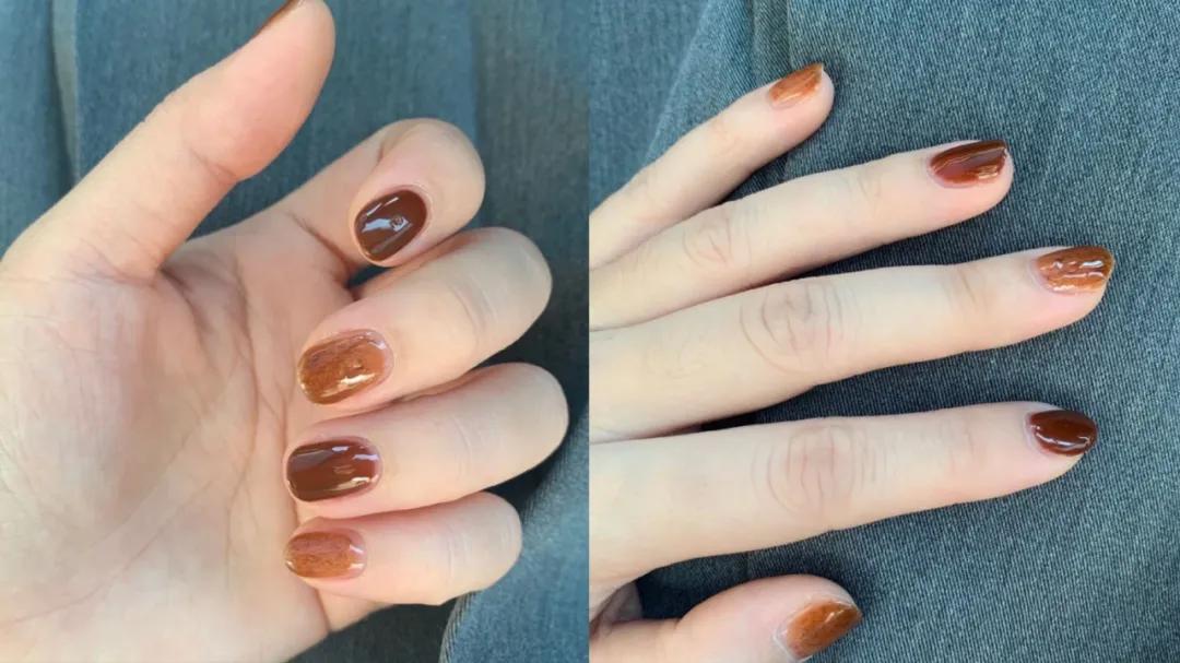 2022显白又高级的美甲海底捞,海底捞美甲图片2022新款裸色