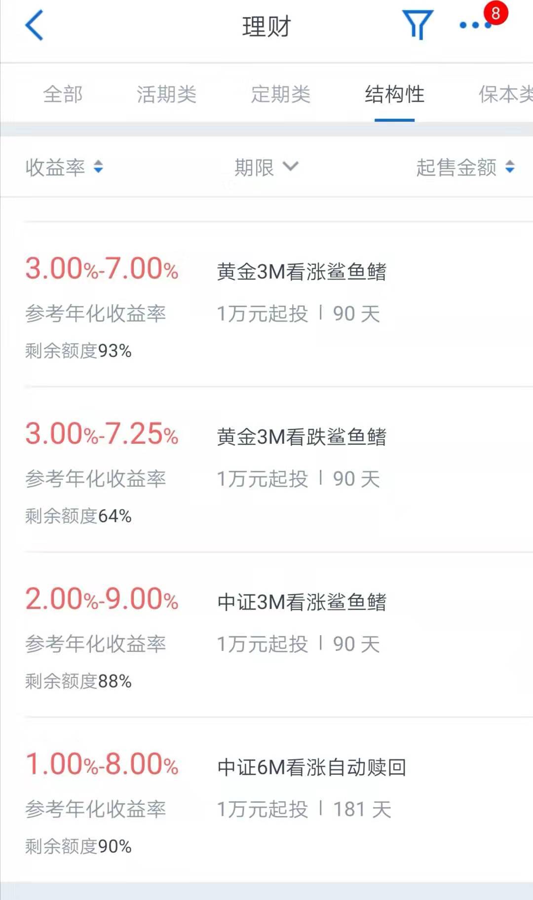 余额宝货币型基金收益排名一览表,余额宝三款基金最新收益率