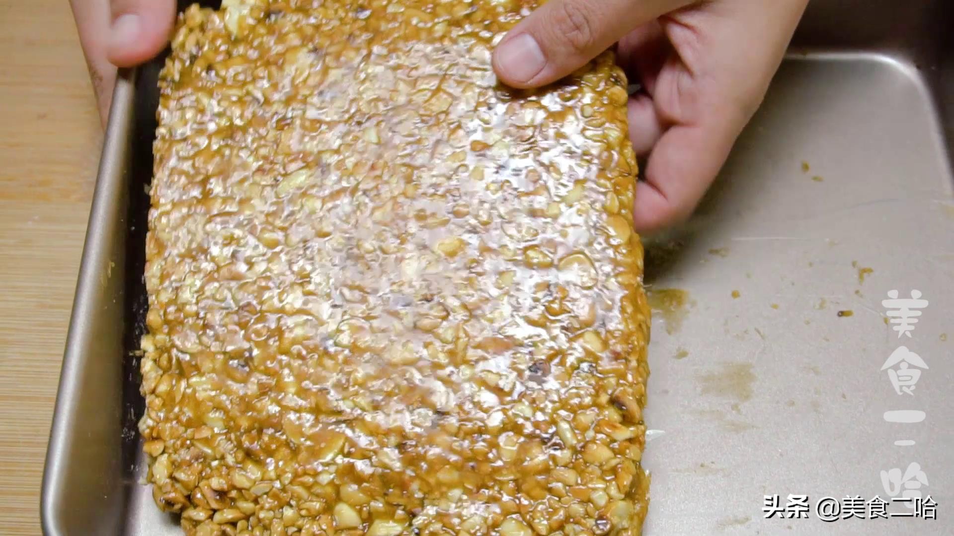 过年吃的手工花生糖,春节必备零食糖