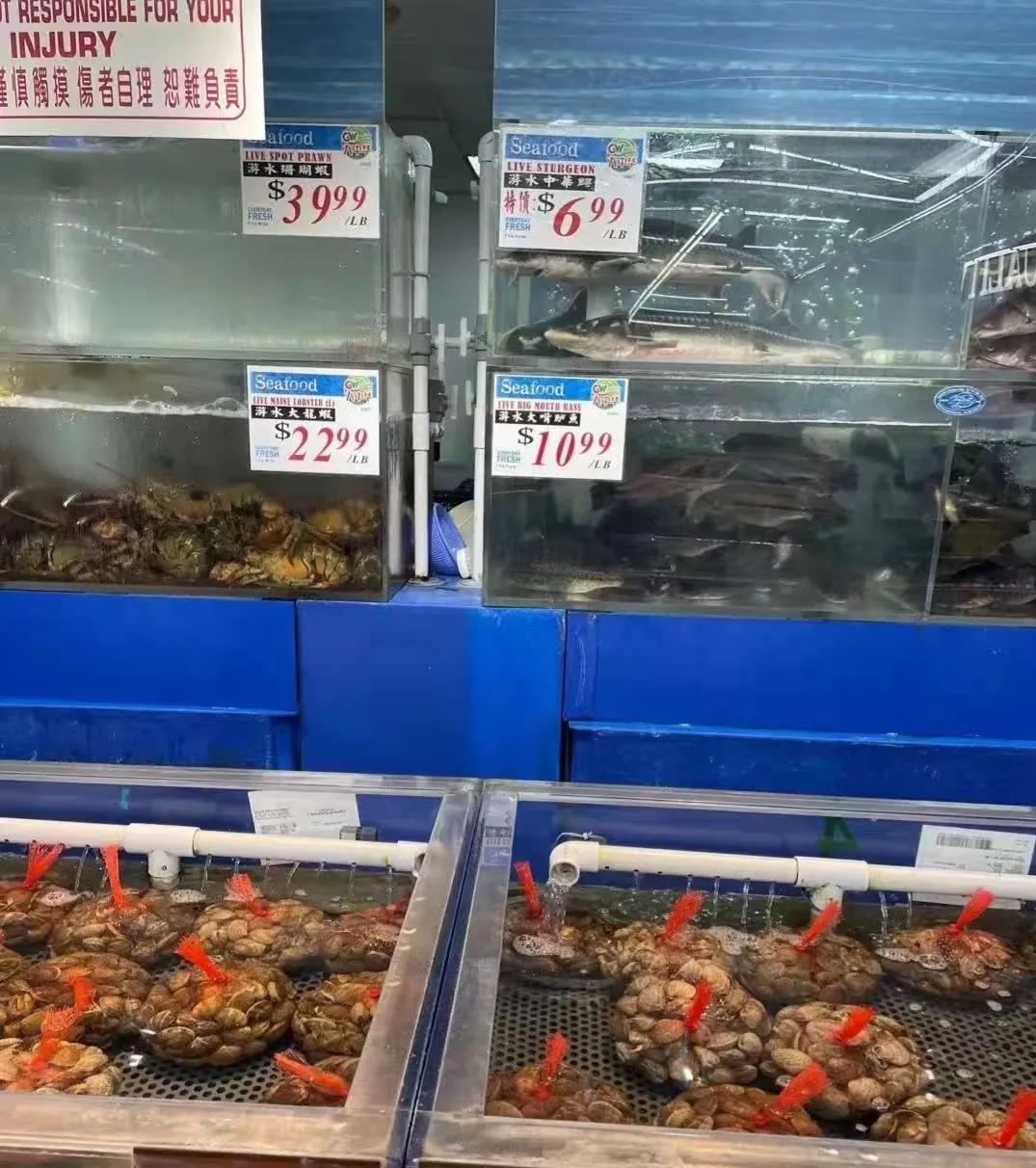 美国蔬菜海鲜价格,通货膨胀美国数据