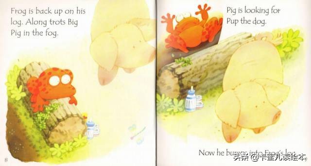关于动物的英文小绘本故事大全,兔子和青蛙英文绘本