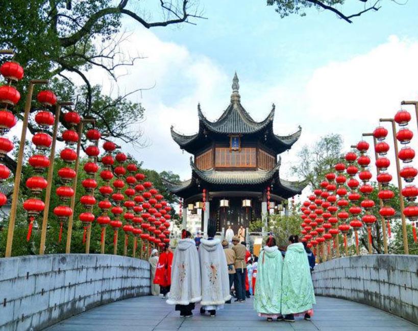 唯一一个可以穿汉服进去的景区,中国唯一需要穿汉服的地方
