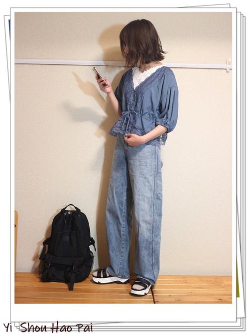 优衣库穿搭夏季女生阔腿裤,优衣库窄版阔腿纯棉女裤